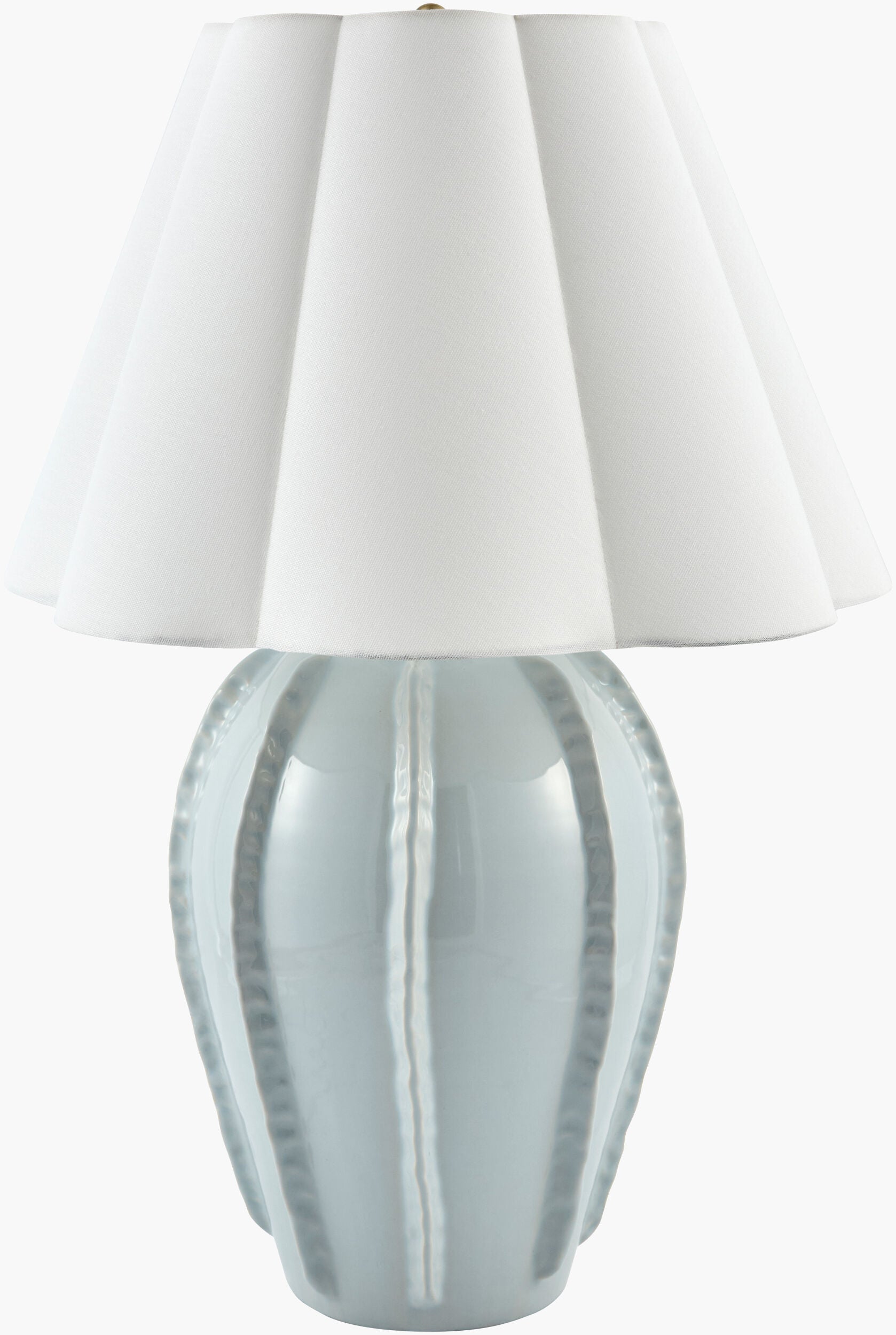 Azure Lamp, Fluted Shade