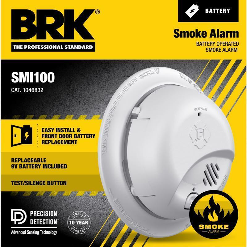 BRK SMI100-DC 9V Battery Smoke