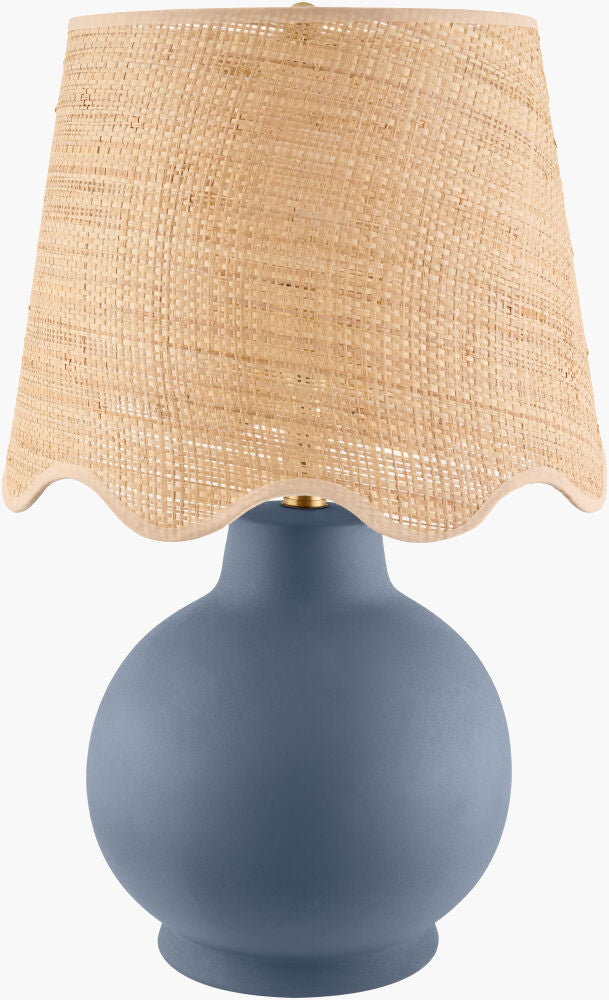 Stella Lamp - Ceramic Blue