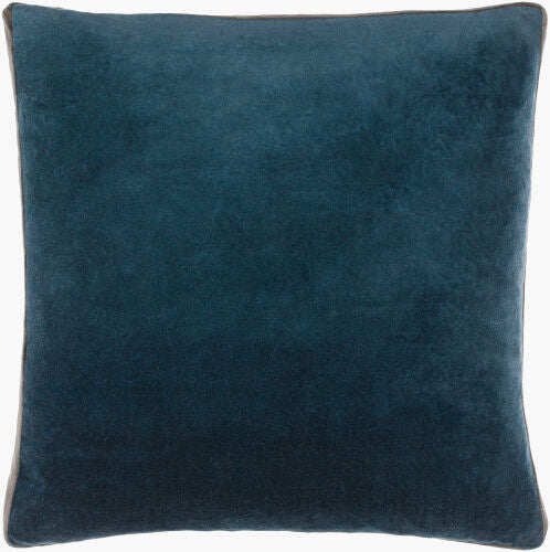 Sully 22x22 Navy Velvet Pillow