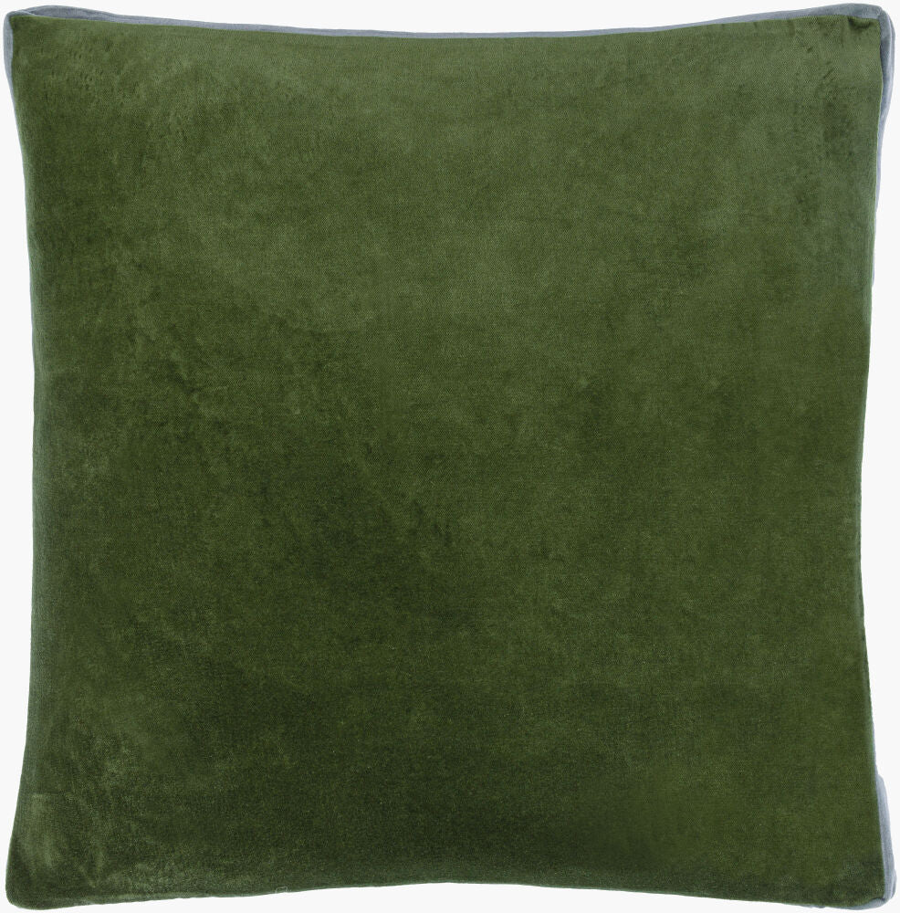 Sully 22x22 Grn Velvet Pillow