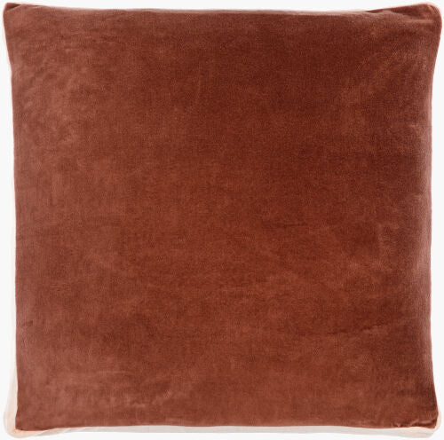 Sully 22x22 Red Velvet Pillow