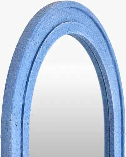 Svara Mirror, Blue/Arch 36x26