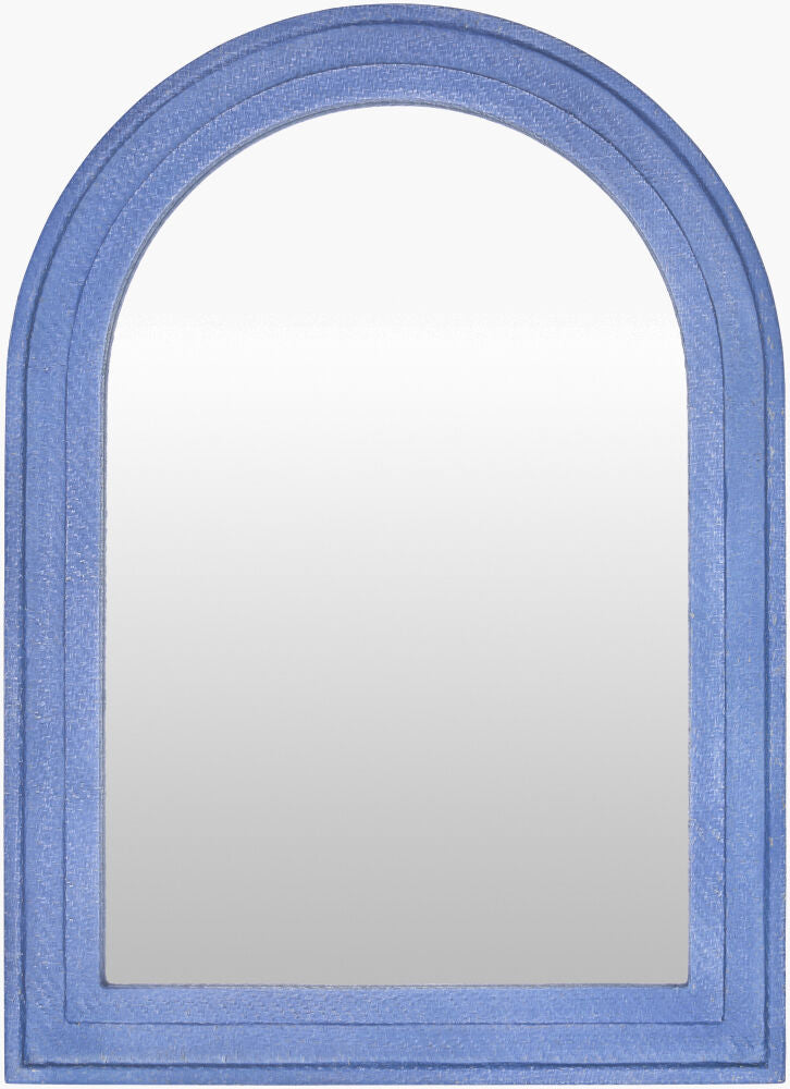 Svara Mirror, Blue/Arch 36x26
