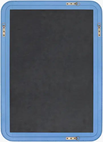 Svara Mirror, Blue/Rnd 36x26