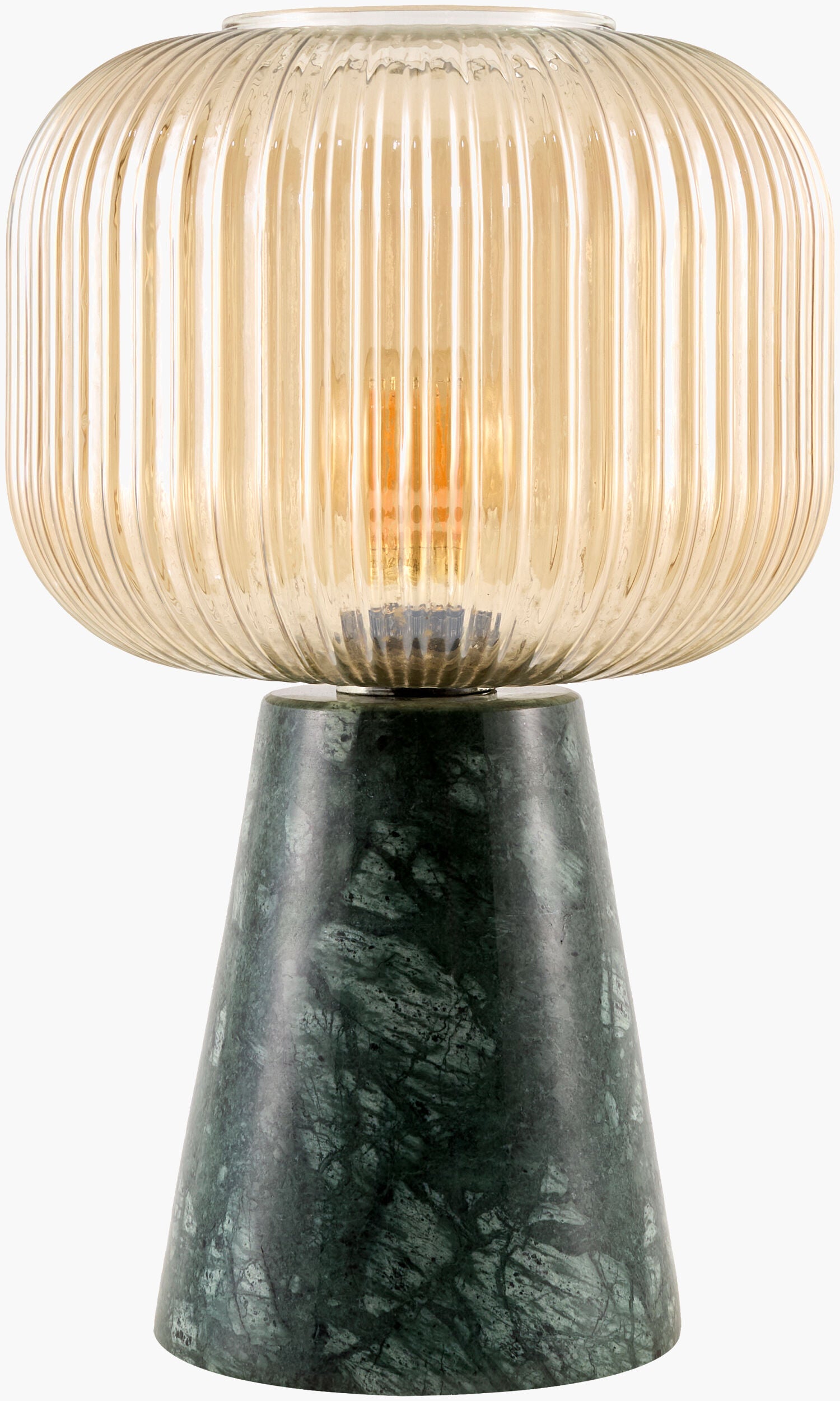 Talmera Lamp, Green Marble