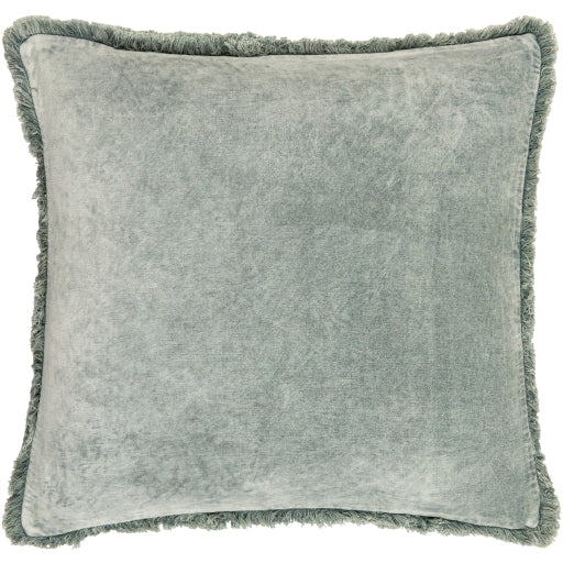 20" Washed Velvet Pillow -Sage