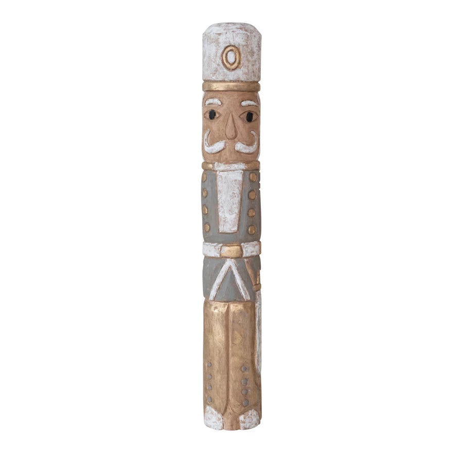 Hand-Carved Wood Nutcracker