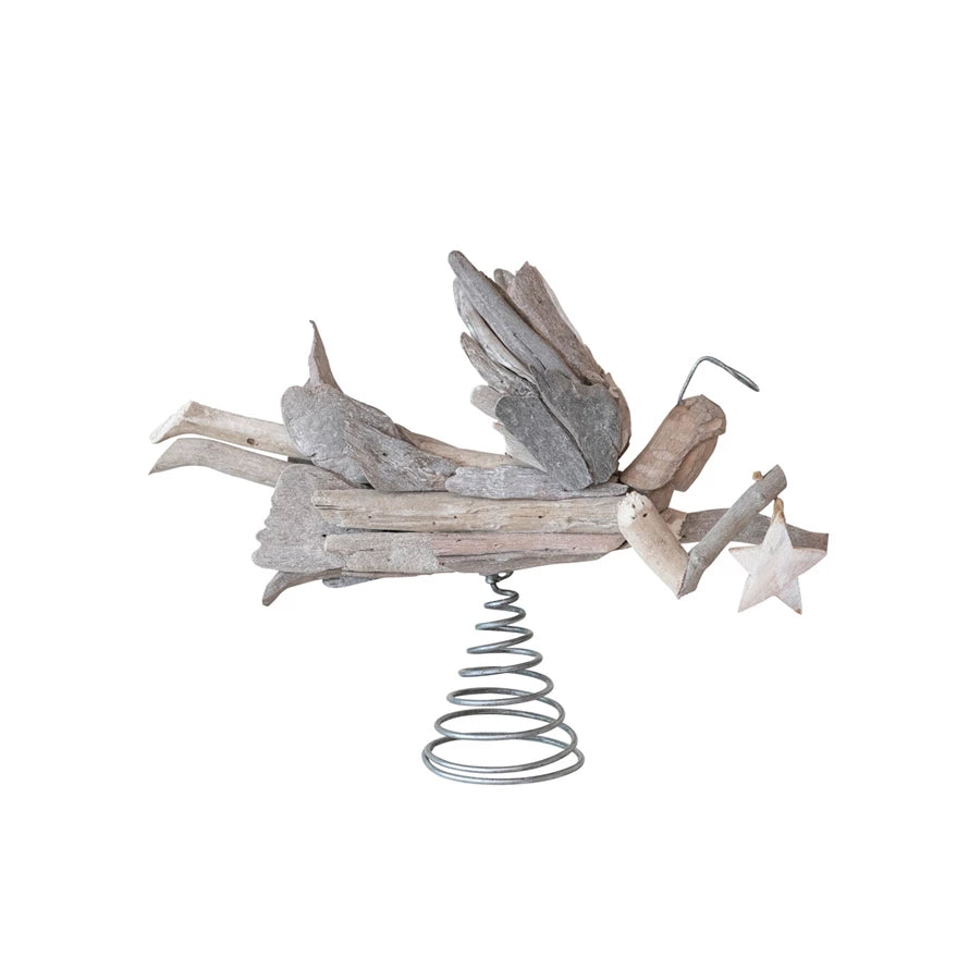 Driftwood Angel Tree Topper