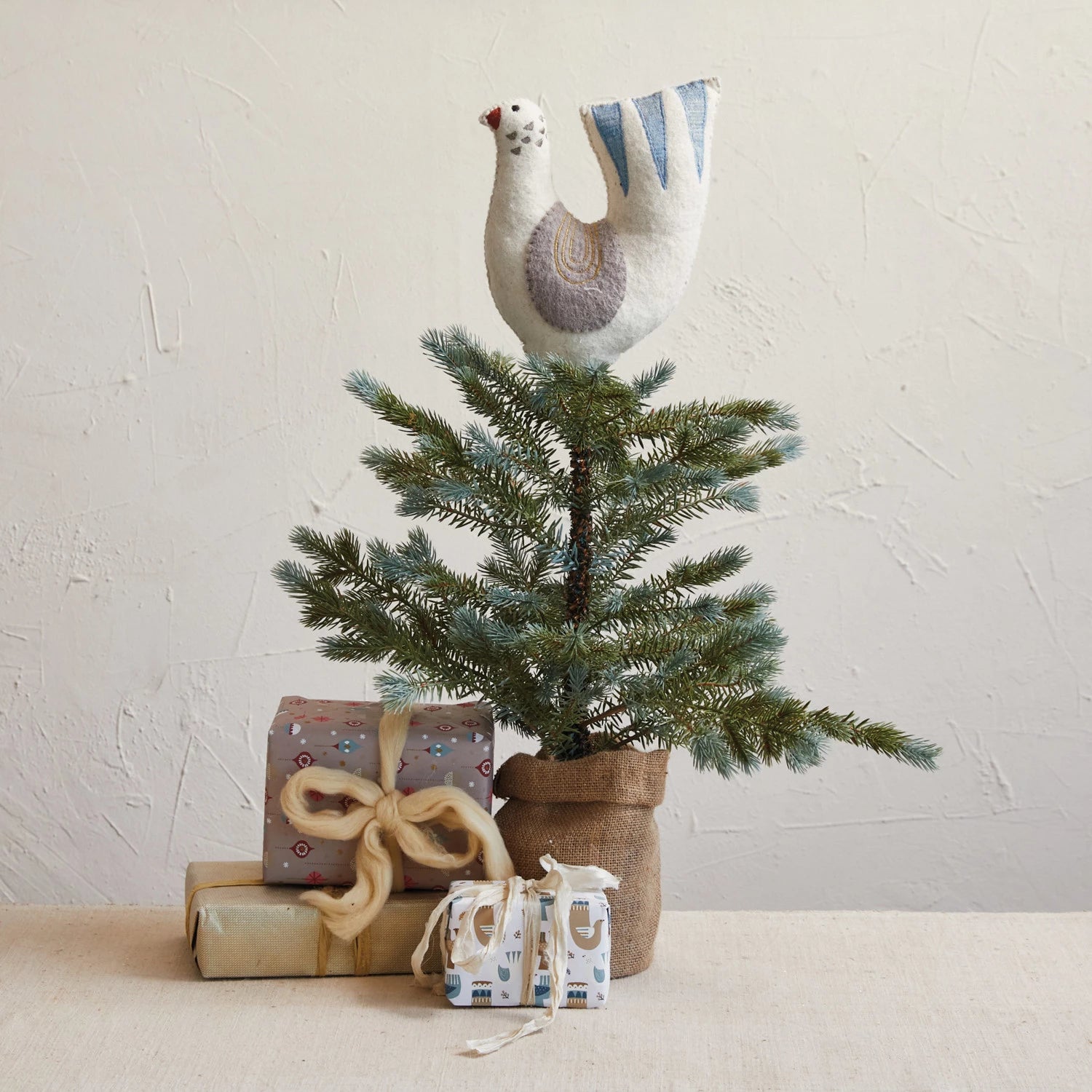 Felt Dove Tree Topper