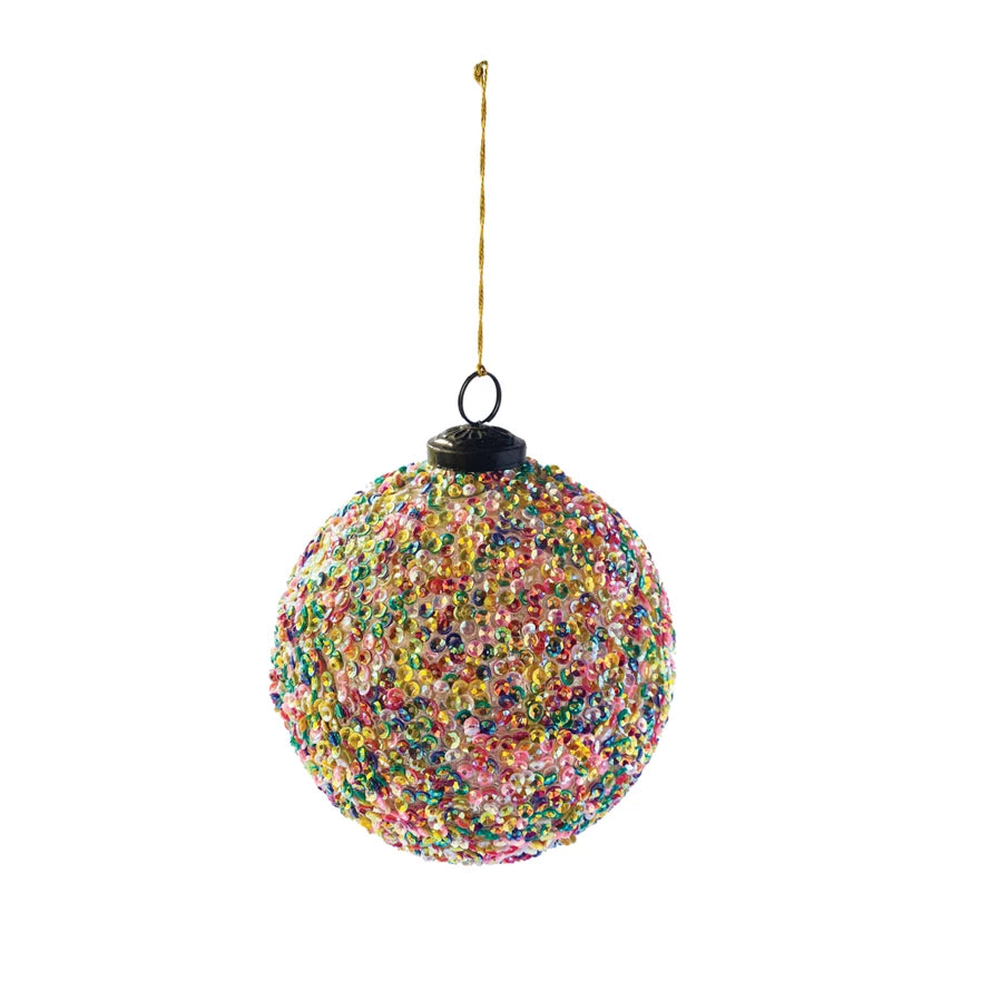 Multicolor Sequin Ornament