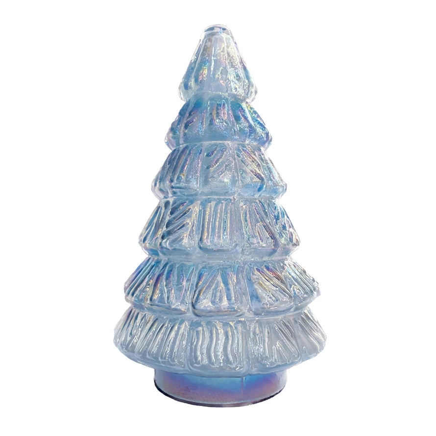 Iridescent Blue Xmas Tree