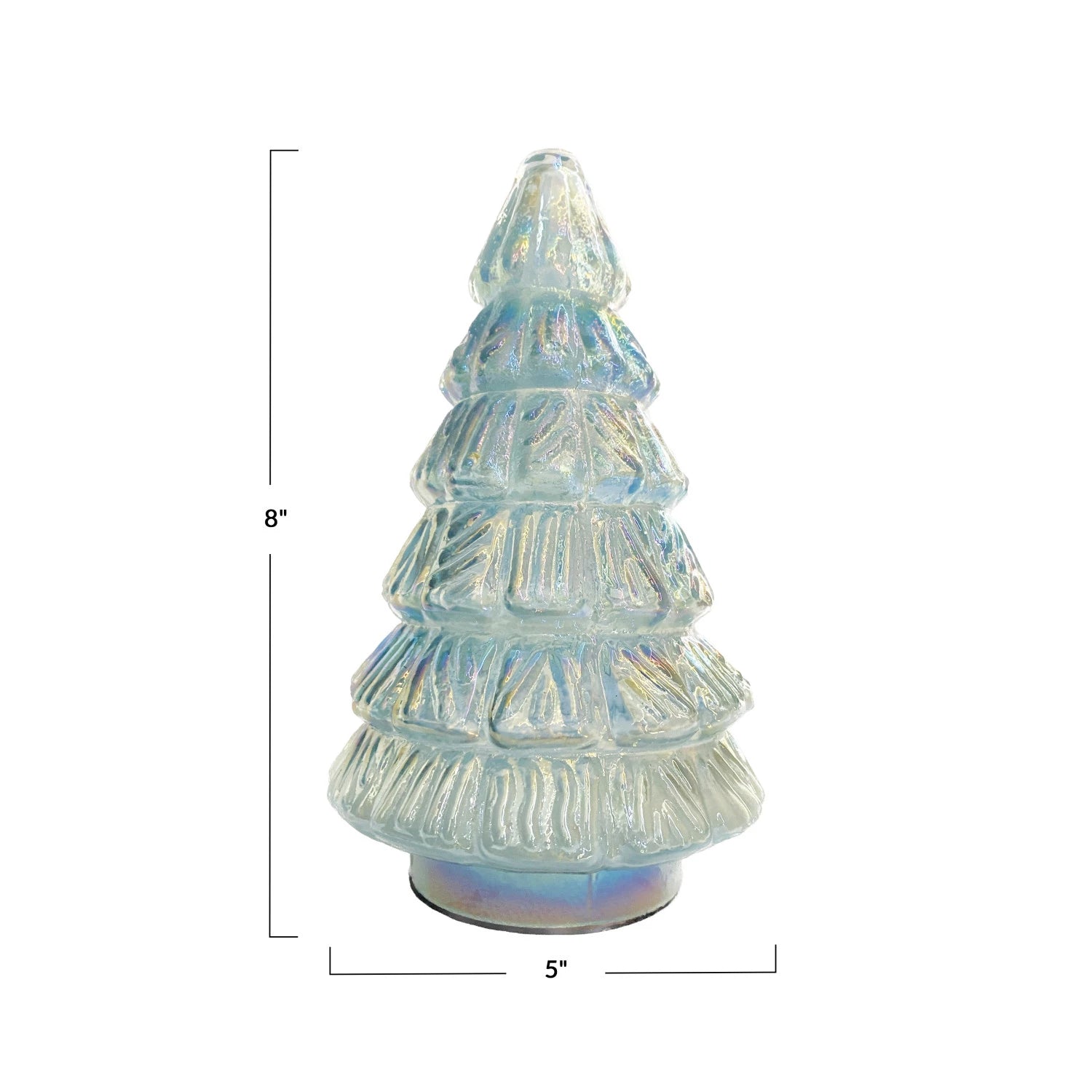 Iridescent Blue Xmas Tree