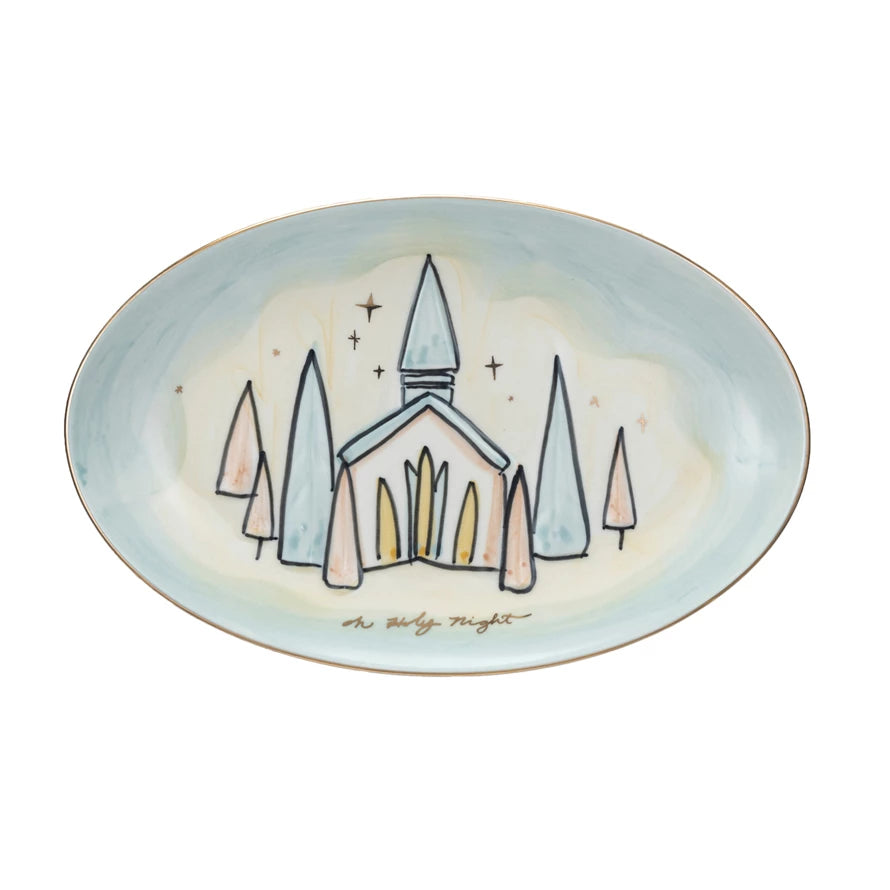 Plate with Church