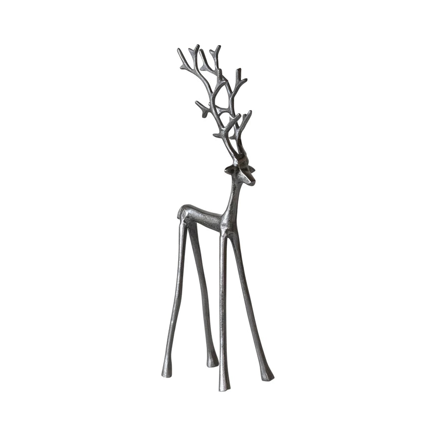 Gunmetal Aluminium Reindeer