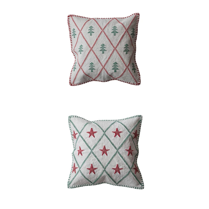 18" Patterned Pillow