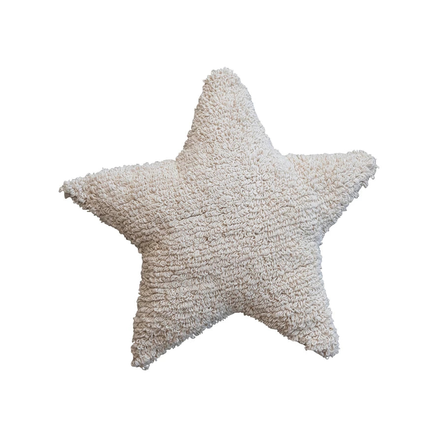 15x15 Natural Star Pillow