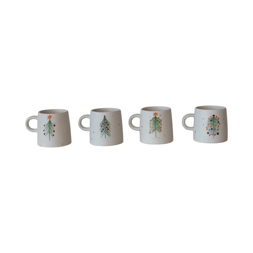 Mul Color Speckled Tree Mug