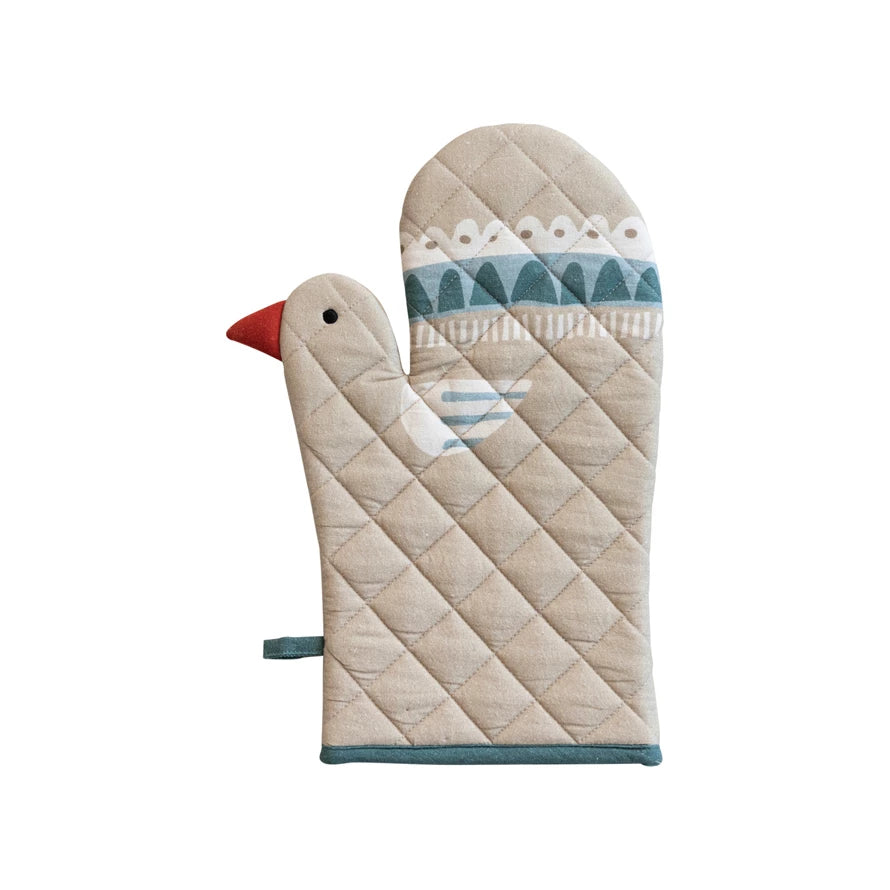 Dove Shaped Hot Mitt