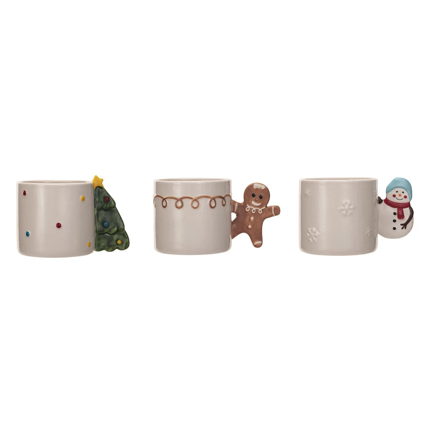 Mug w Holiday Icon Handle