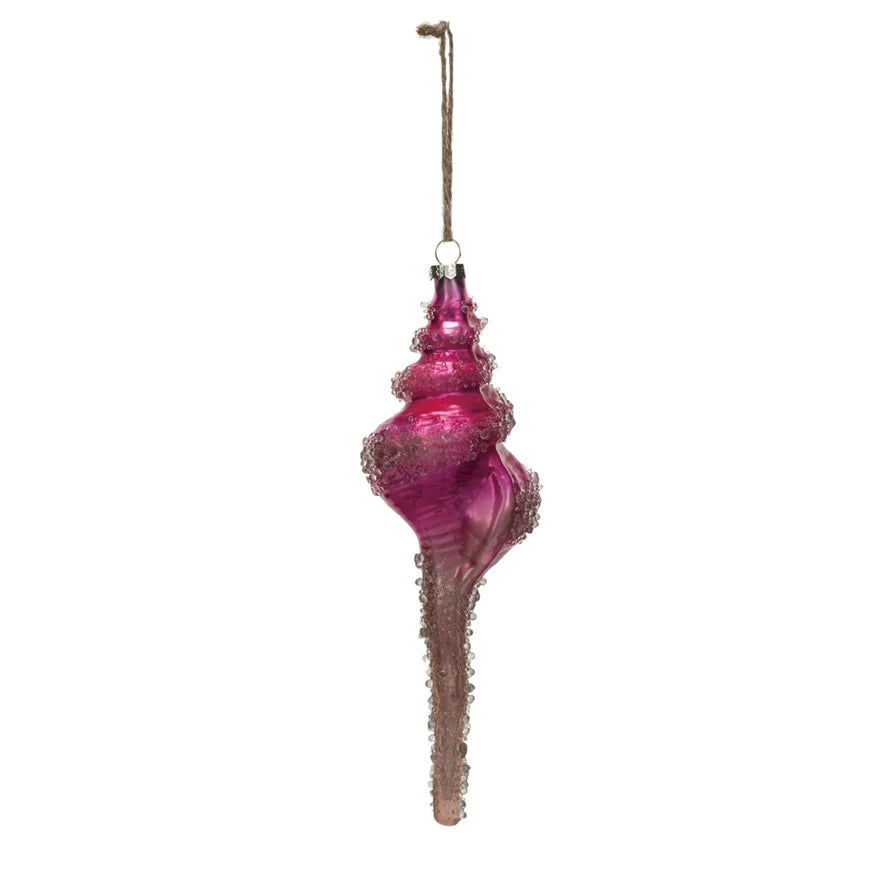 Pink Conch Ornament