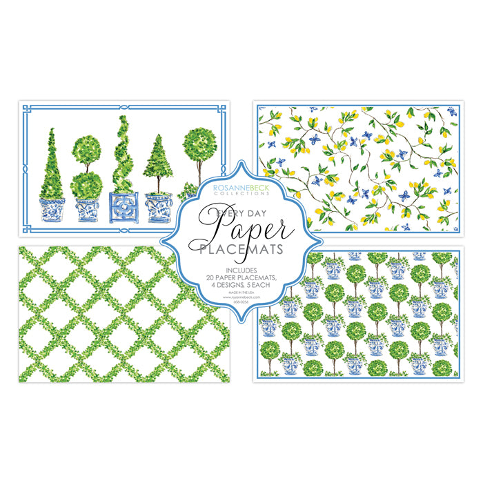 Topiary/Boxwood Mix Placemat