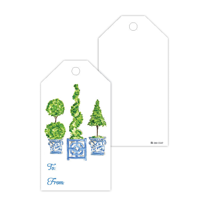 Topiary Trio 1 Gift Tags