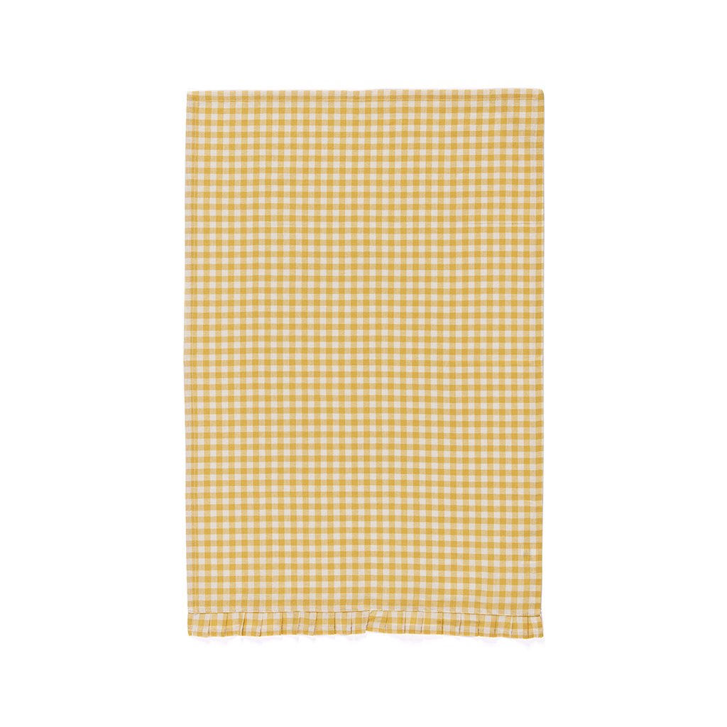 Gina Tea Towel - Yellow