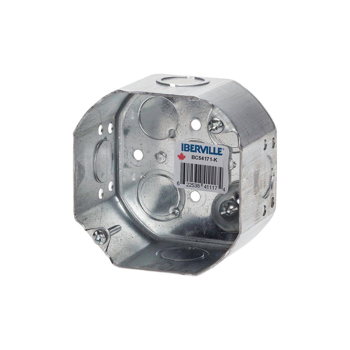 Octagonal Box Adapter Deep Octagonal Metal Box