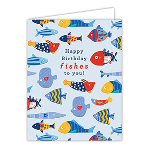Happy Birthday Fishes Card