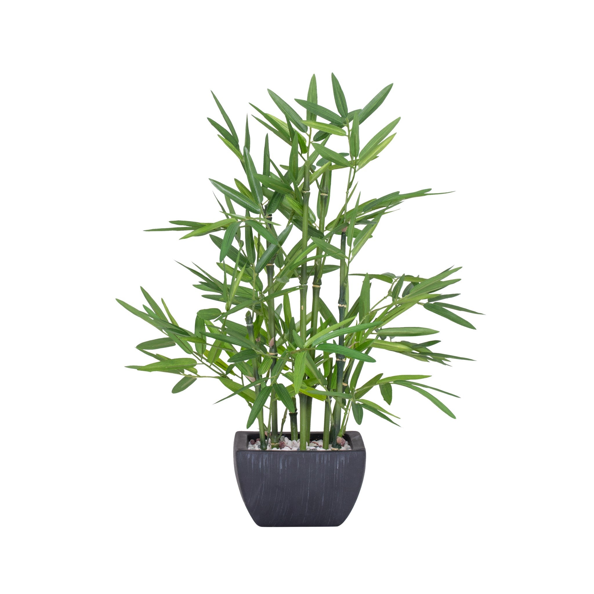 18" Bamboo Faux Potted Plant