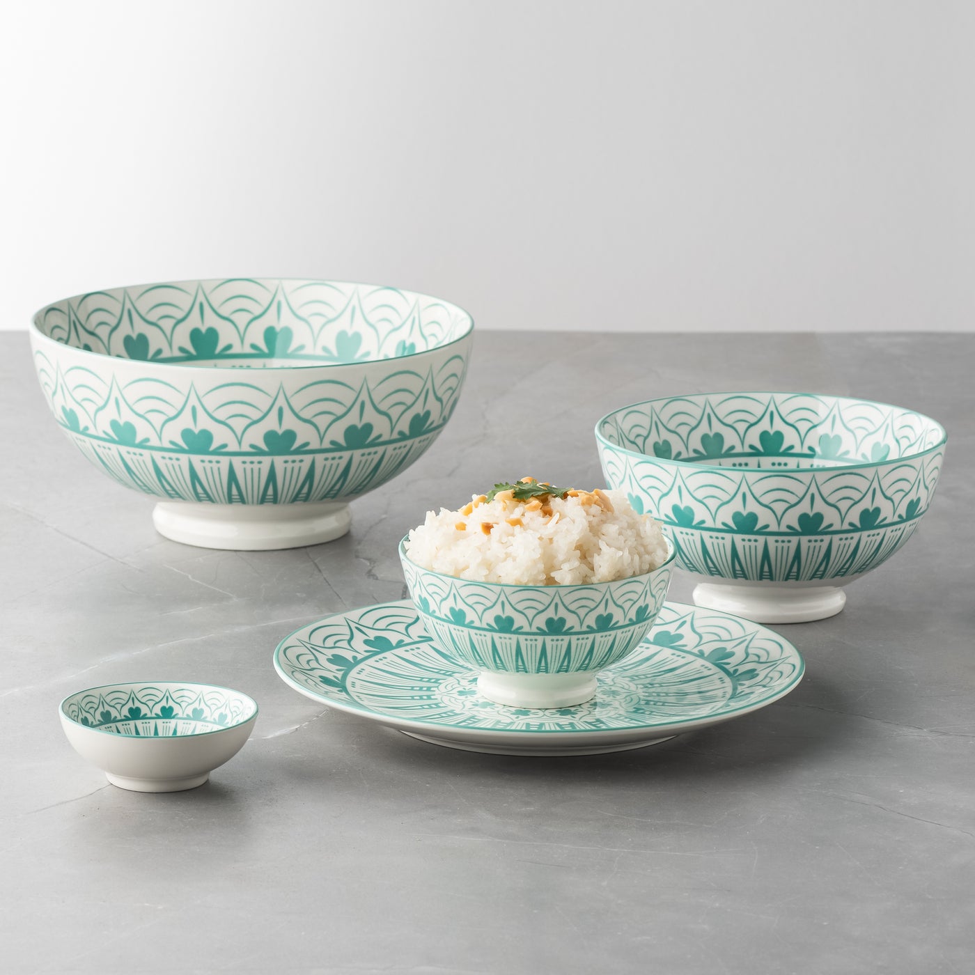 Kiri Bowl - Teal Spire