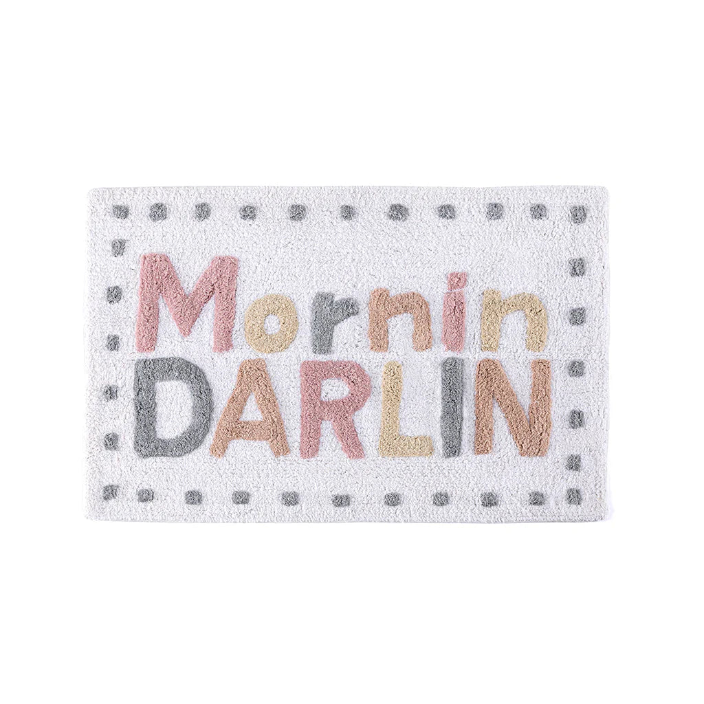 "Mornin Darlin" Bath Mat