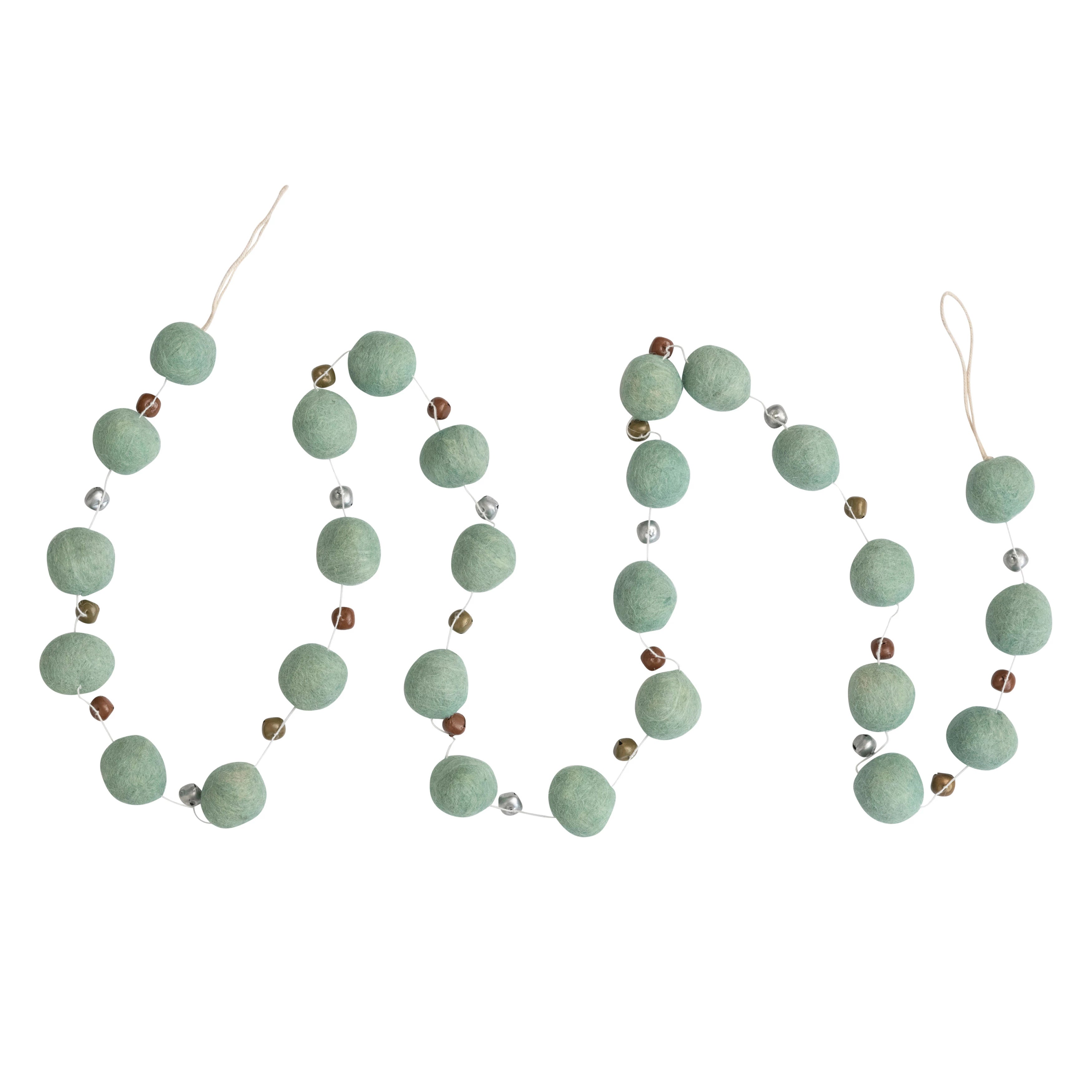 Jingle Bells Garland - Mint