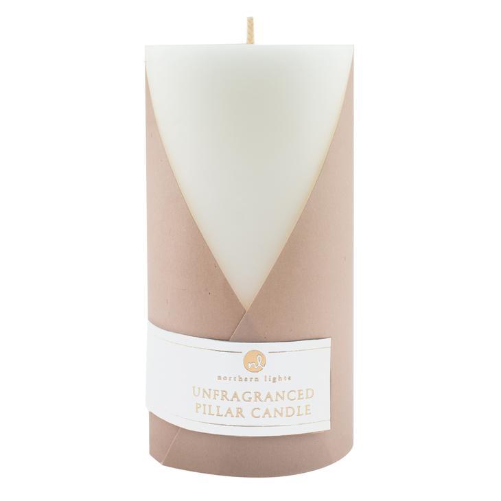 Pure White Pillar Candle - 3x6