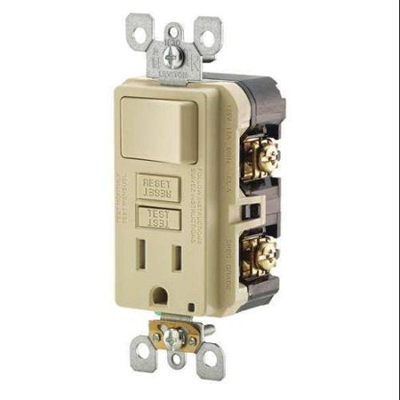 15A Combo Switch/GFI Tamper-Resistant Receptacle
