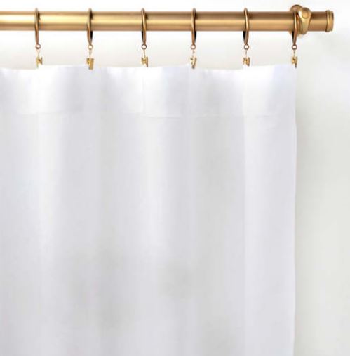 Lush White Linen Panel