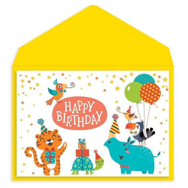 Animal Party Card