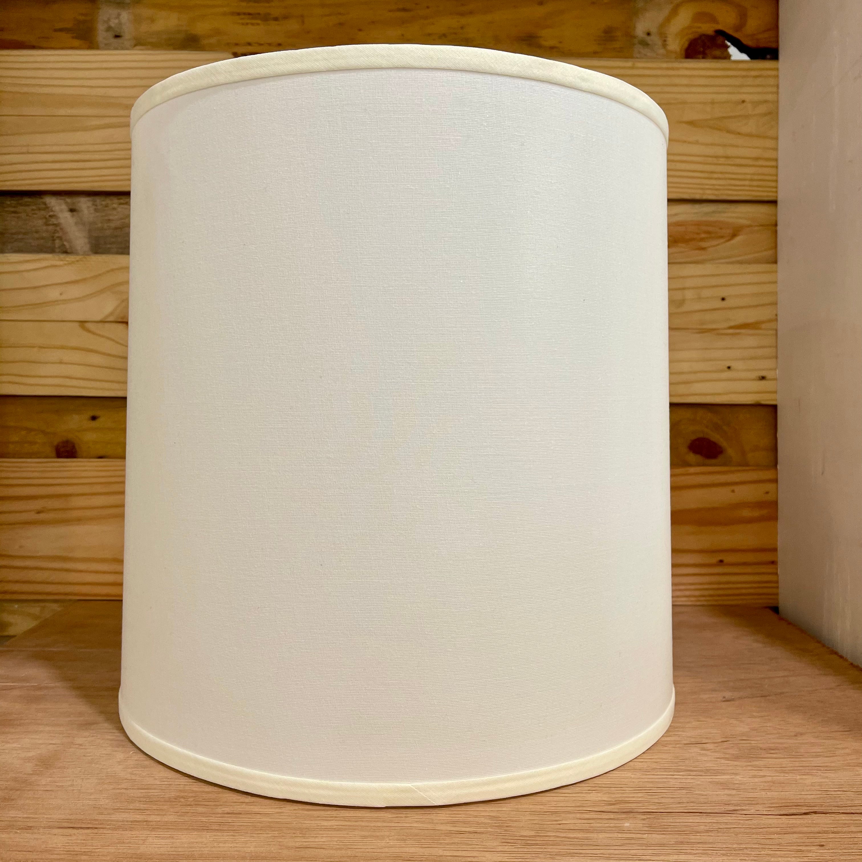 Cylinder Shade - Off White Linen