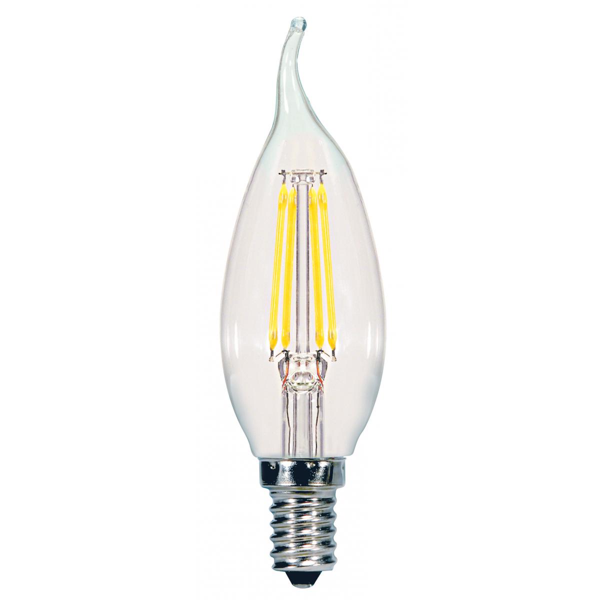 5.5W LED Flame Tip Bulb
