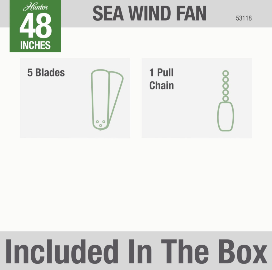 48" Sea Wind Low Profile