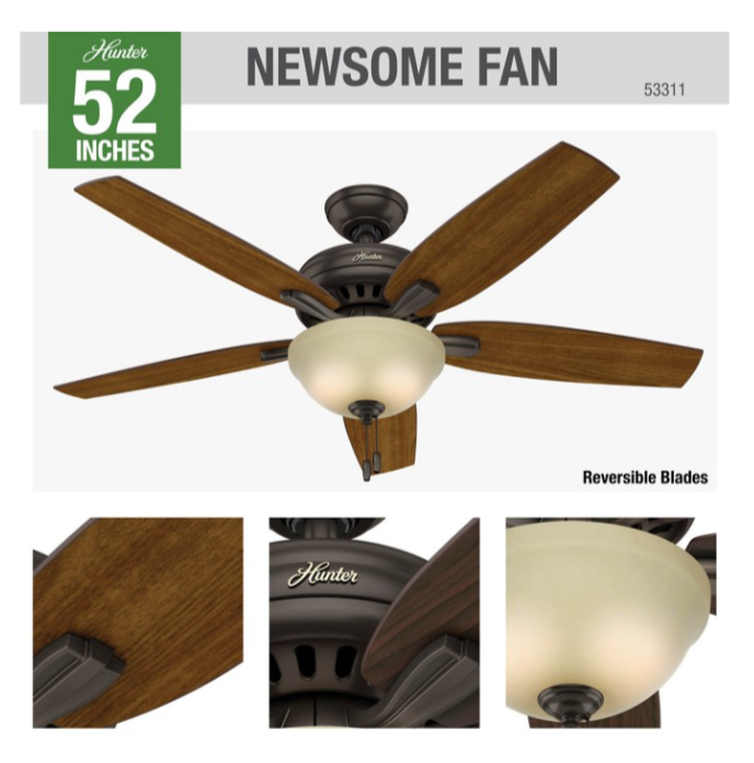 52" Newsome Bowl Fan