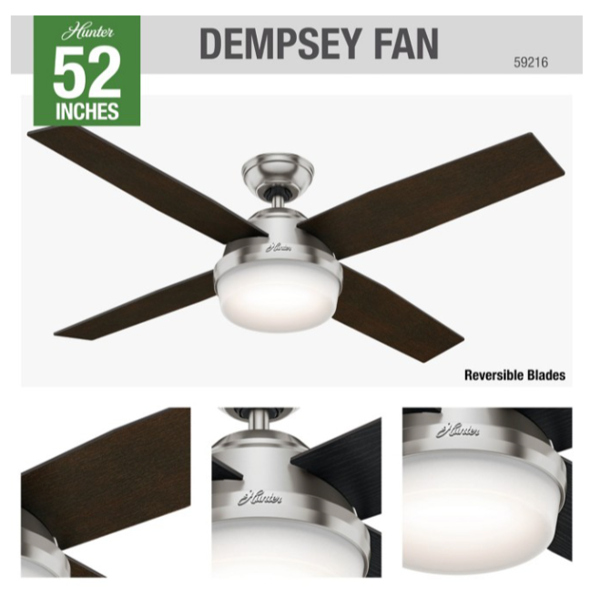 52" Dempsey Fan
