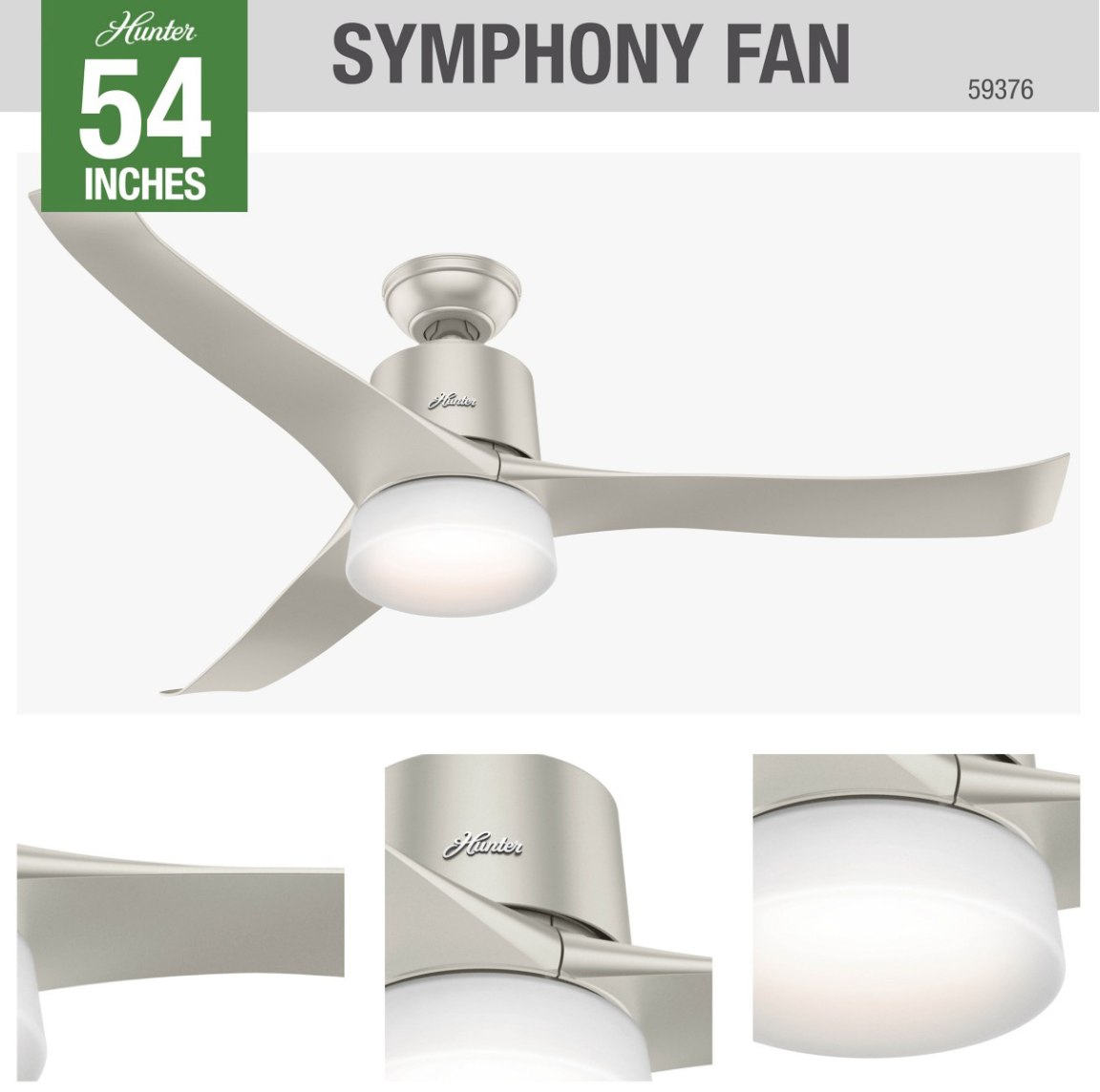 54" LED Symphony Fan
