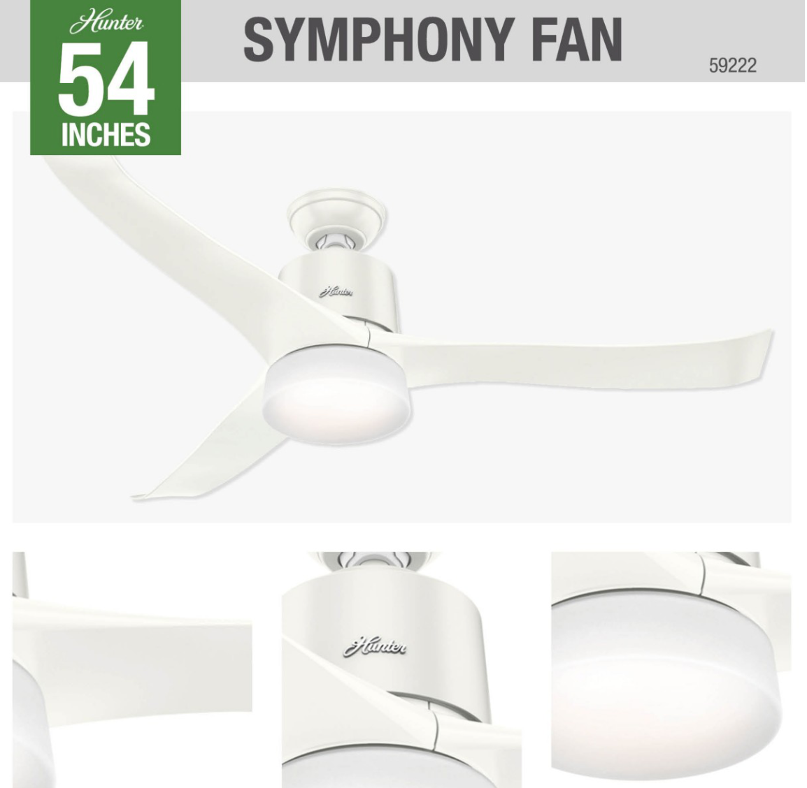 54" LED Symphony Fan