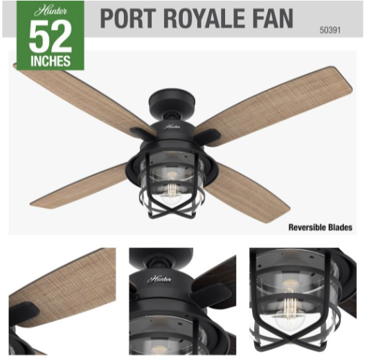 52" Port Royale Fan