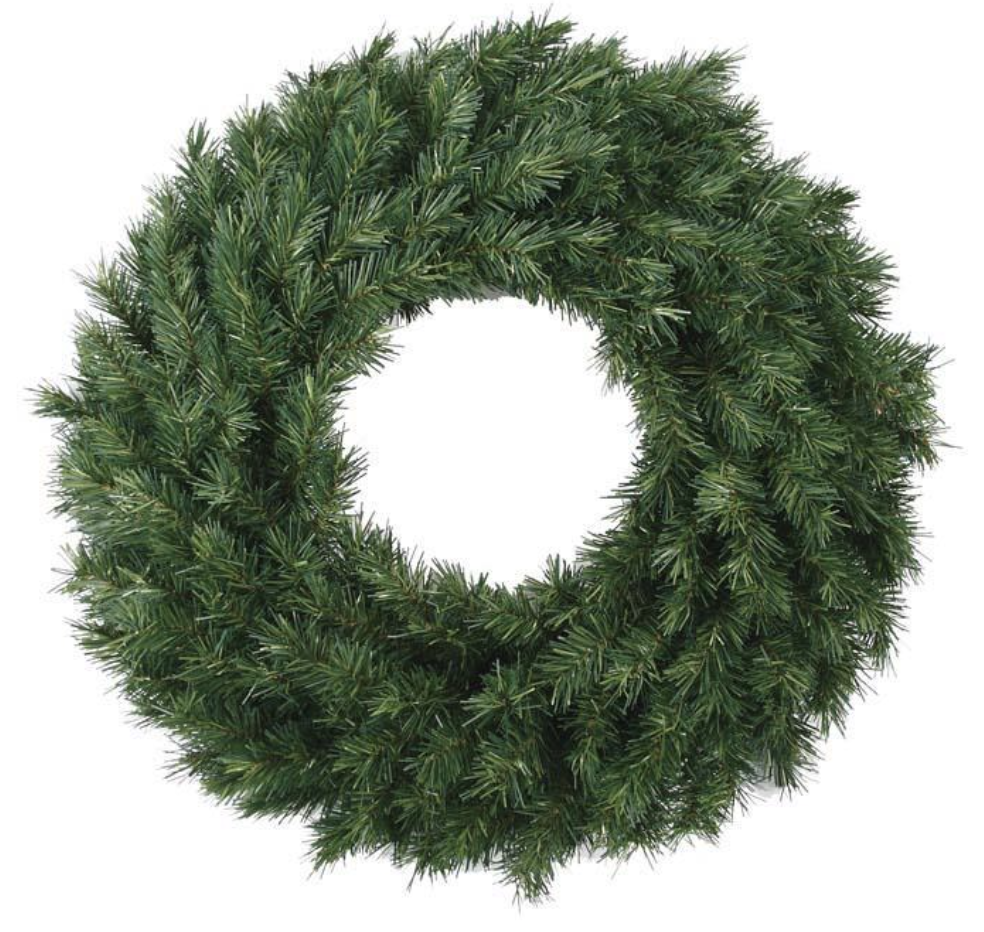 24" Caroline Spruce Wreath