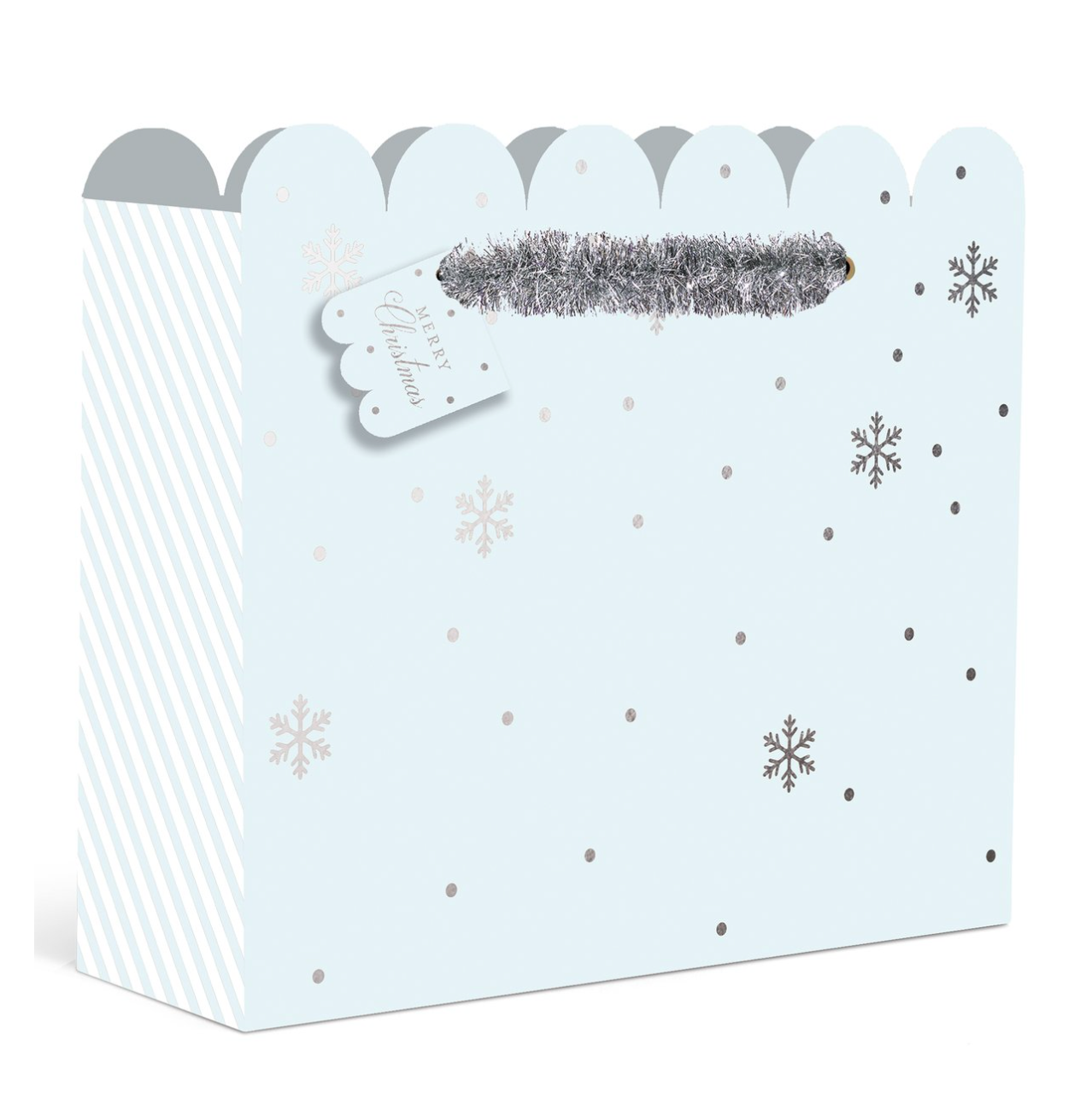 Snowflake Scallop Bag Set of 3 - Large