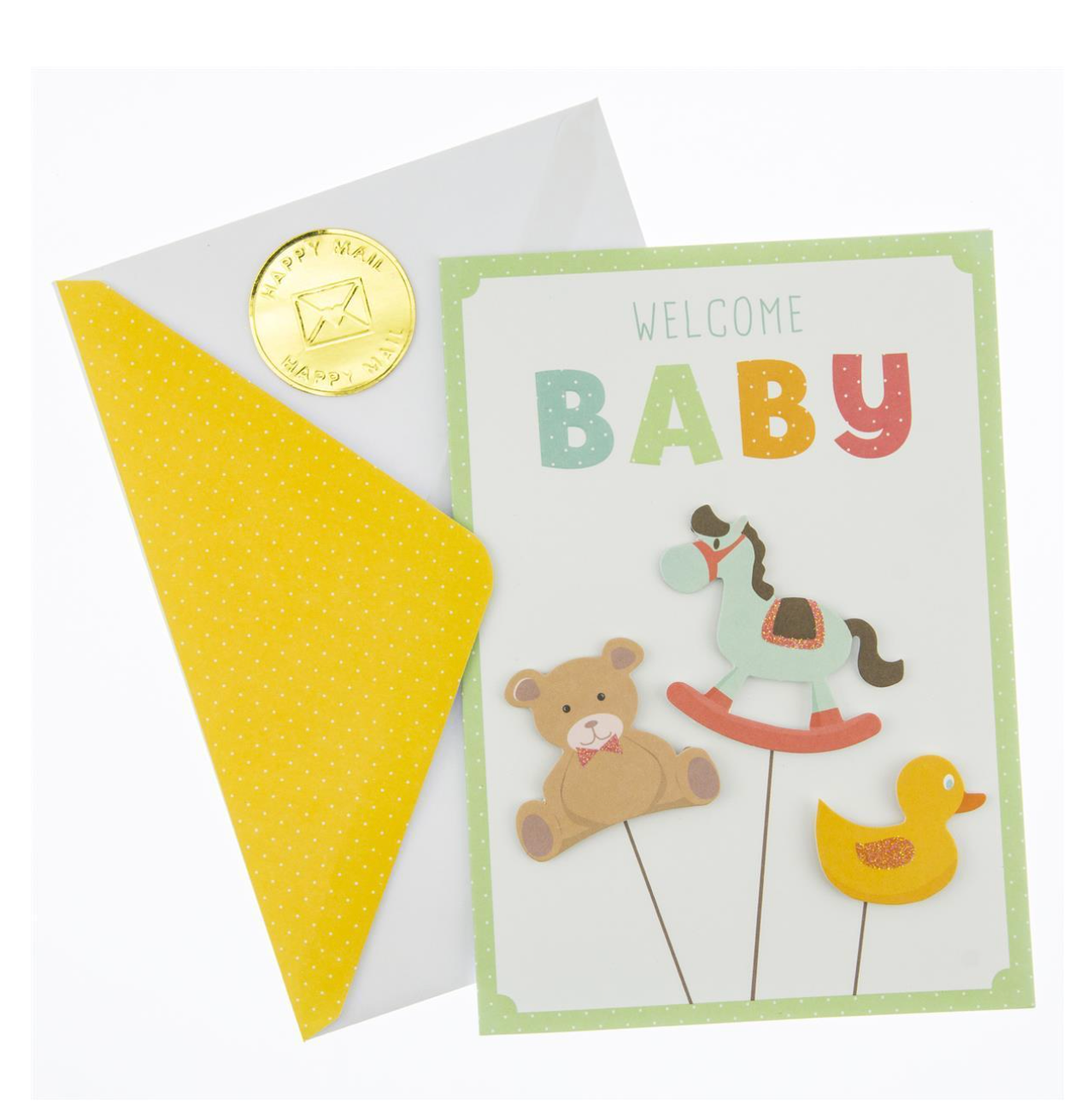 Baby Animals Baby Card