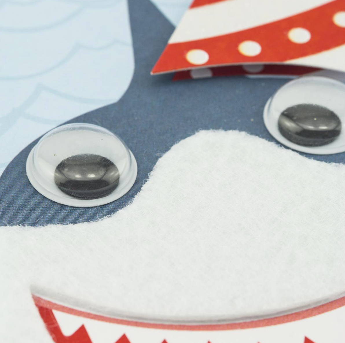 Shark Bite Birthday Card
